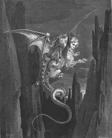 A Divina Comédia - Inferno  Ilustrações de Gustave Doré 