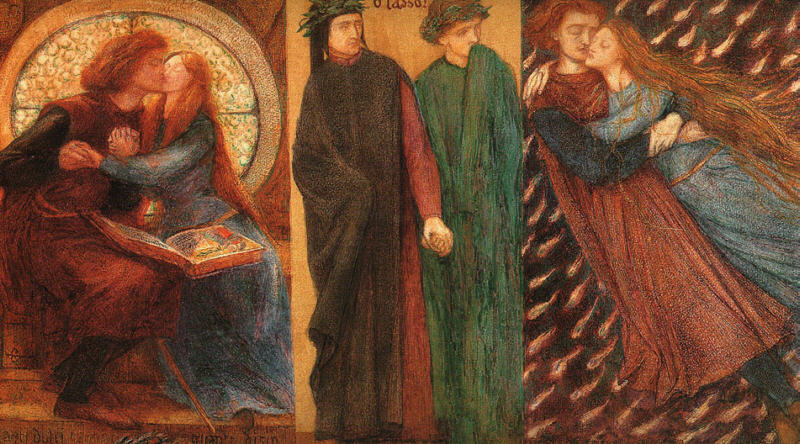 A Divina Comédia - Inferno: Dante Gabriel Rossetti